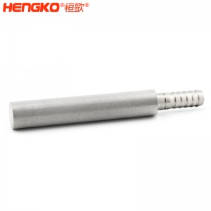 廠家批量生產不銹鋼粉末燒結曝氣頭擴散器 孔隙率高流通速度快，用于臭氧發生器